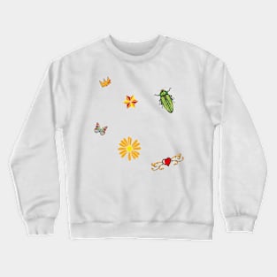 Insect patches Crewneck Sweatshirt